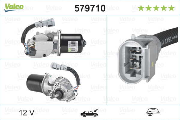 Motor stieračov VALEO